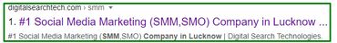 SMM company in lucknow