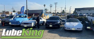 Old and new cars that have been worked on at Lube King in Hawthorne, CA.