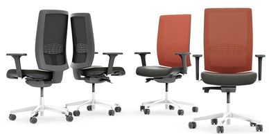 mesh back office chairs with arms