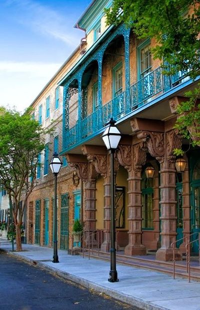 Dock Street Theatre Queen St Church Street Spoleto Classic Charleston Renovation 1937 WPA Ironwork P
