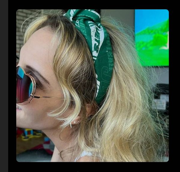 sports handband, new york jets