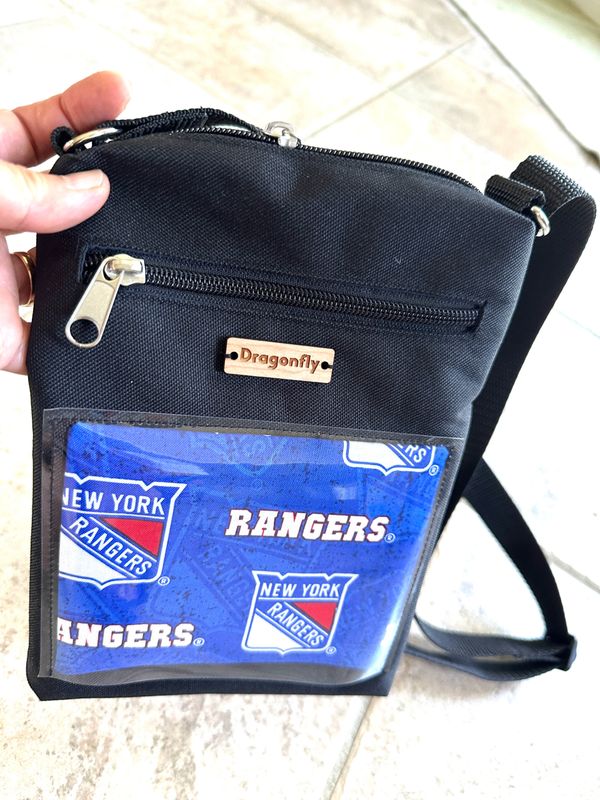 customizable crossbody bag, nhl new york rangers