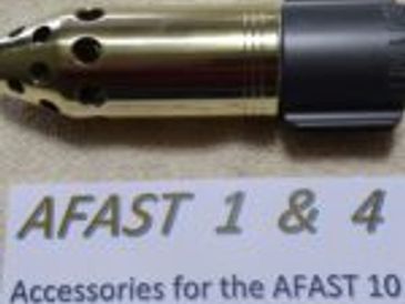 Metallic accessory labeled AFAST 1 & 4 for the AFAST 10.