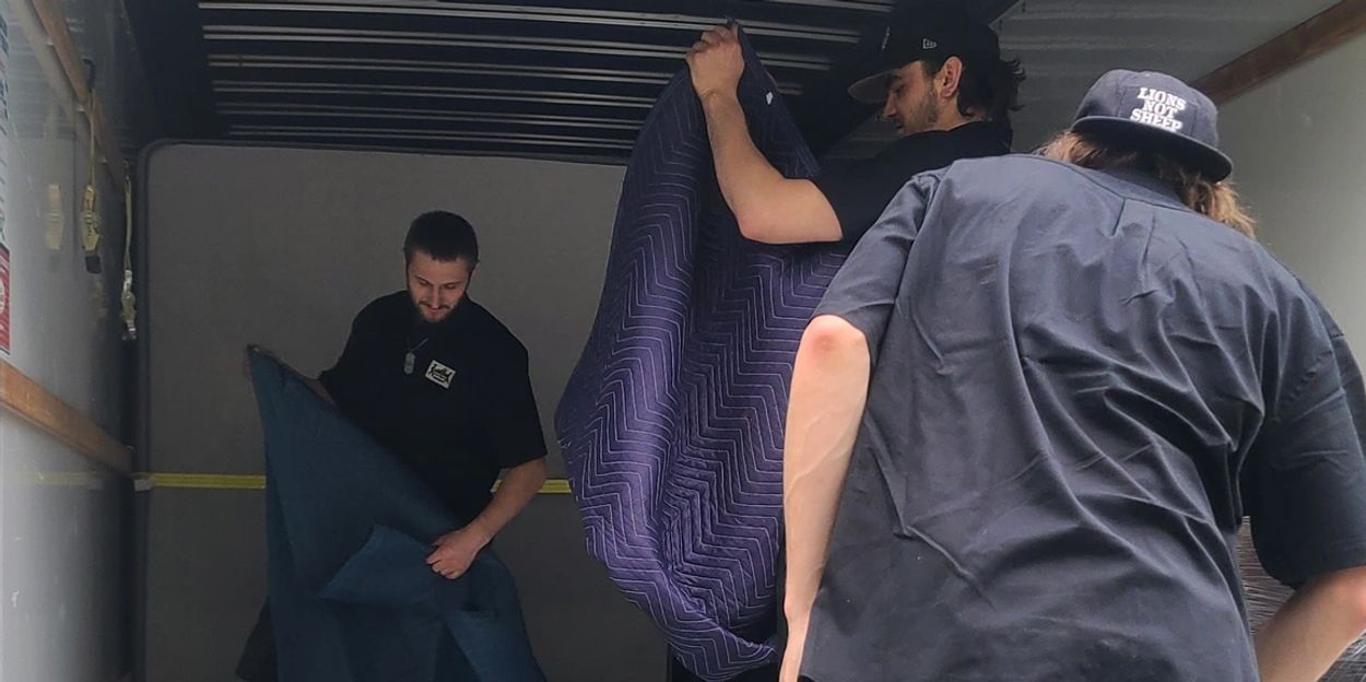 folding pad in the truck