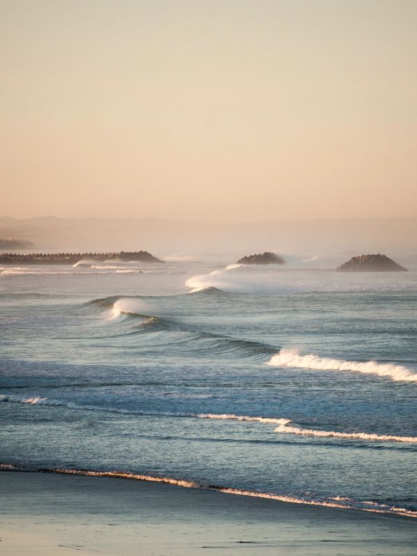 Gentle ocean waves representing growth, calm, and confidence in academic support for kids.