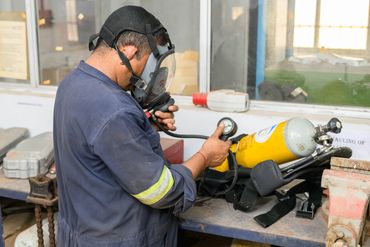 SERVICING OF SCBA SET