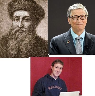 The one with the cool hat?  Gutenberg