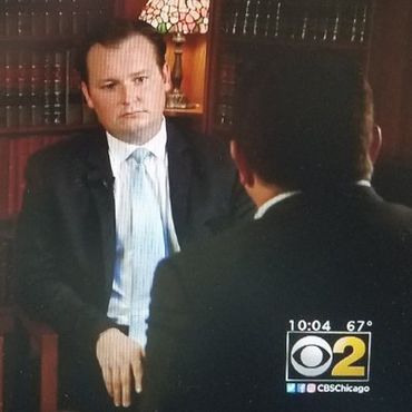 A news interview offering legal analysis on a recent case.