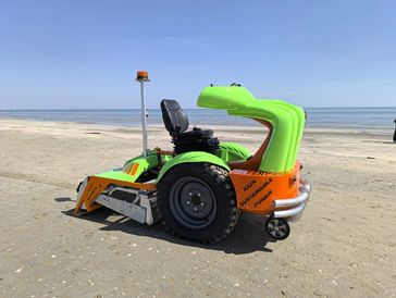 electric beach cleaner, eco clean solutions, beach cleaning, clean sands