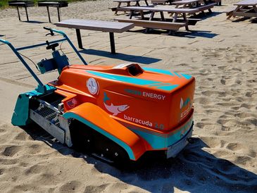 electric beach cleaner, eco clean solutions, beach cleaning, clean sands