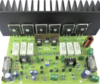 600 watt mosfet amplifier board with heatsink