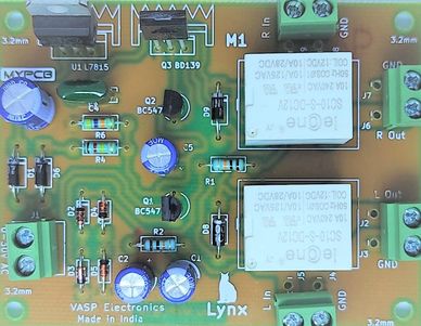 2 channel spaeker protection pcb board kit