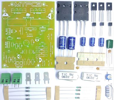 100w amplifier board kit