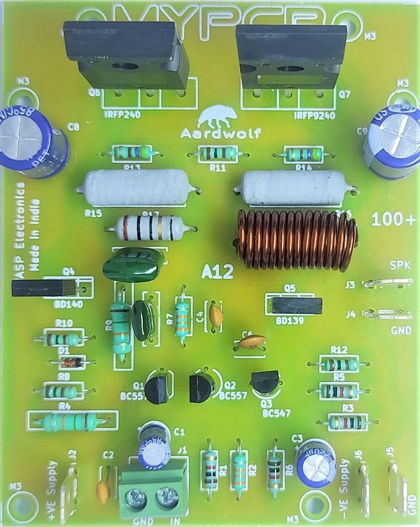mosfet amplifier board