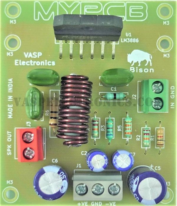 lm3886 amplifier board