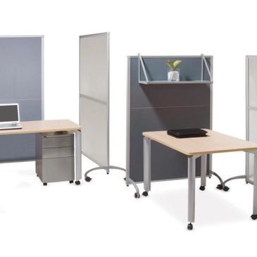 Mobile office desks