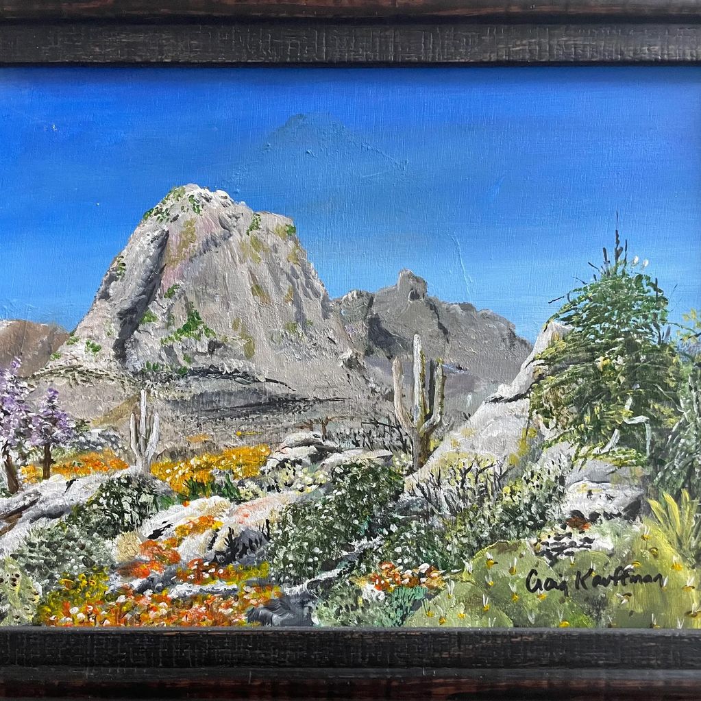Arizona, acrylic on canvas