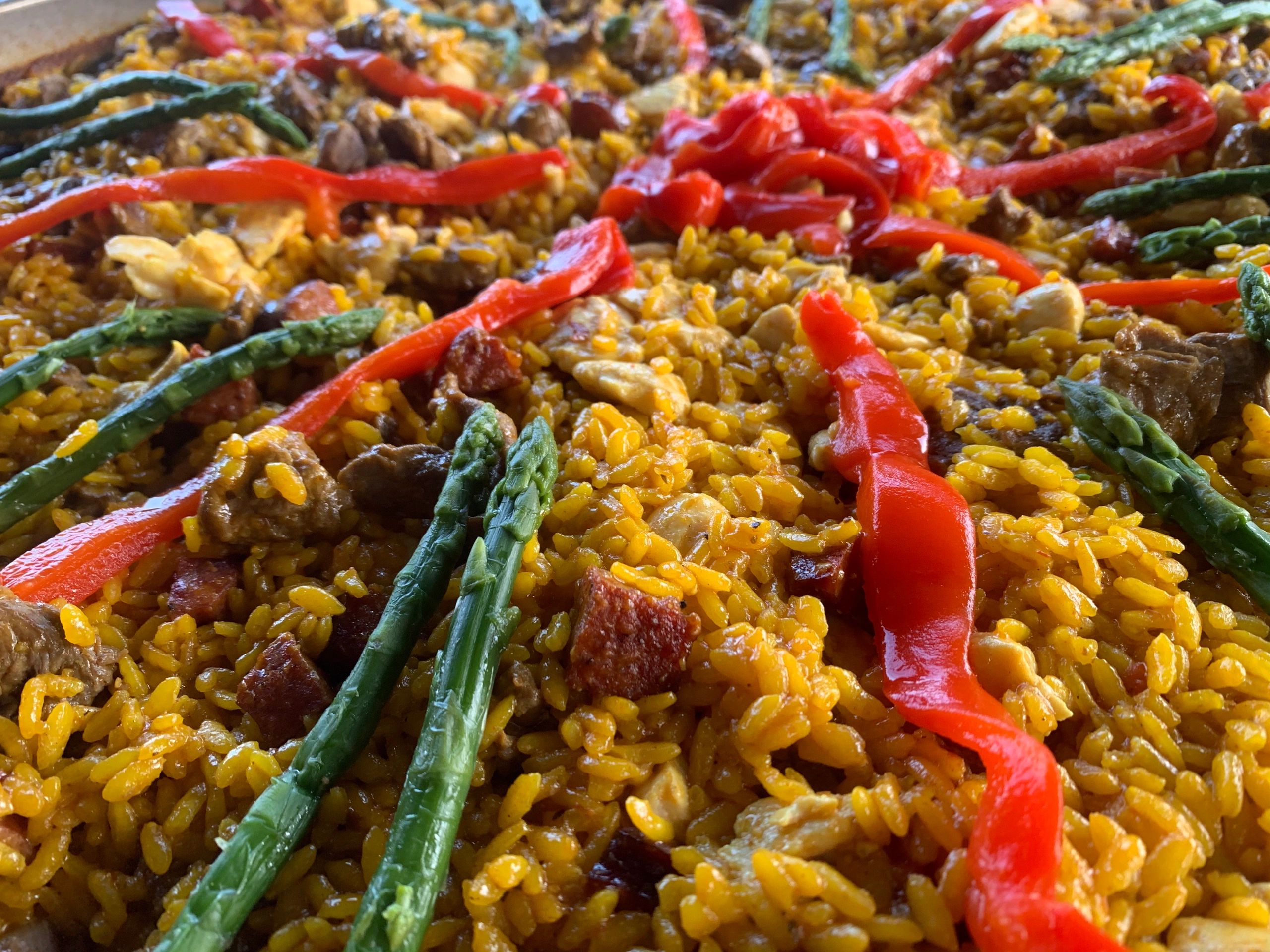 Paella close up