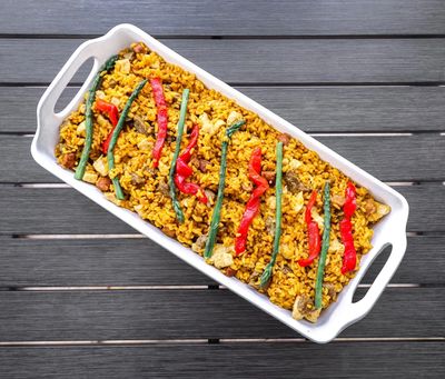 Best Paella
Churrasco, Pechuga y Beef Sausage