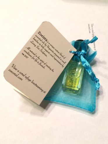 Organic Essential oil perfume. All natural ingredients  Bergamot, vetiver, geranium