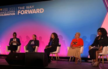 Speaking Engagement Panels.  Grace Hopper Conference