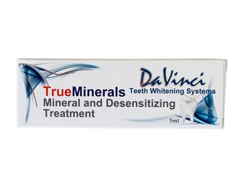 Mineral + desensitizing treatment for use with + without teeth whitening service. Dual purpose.
