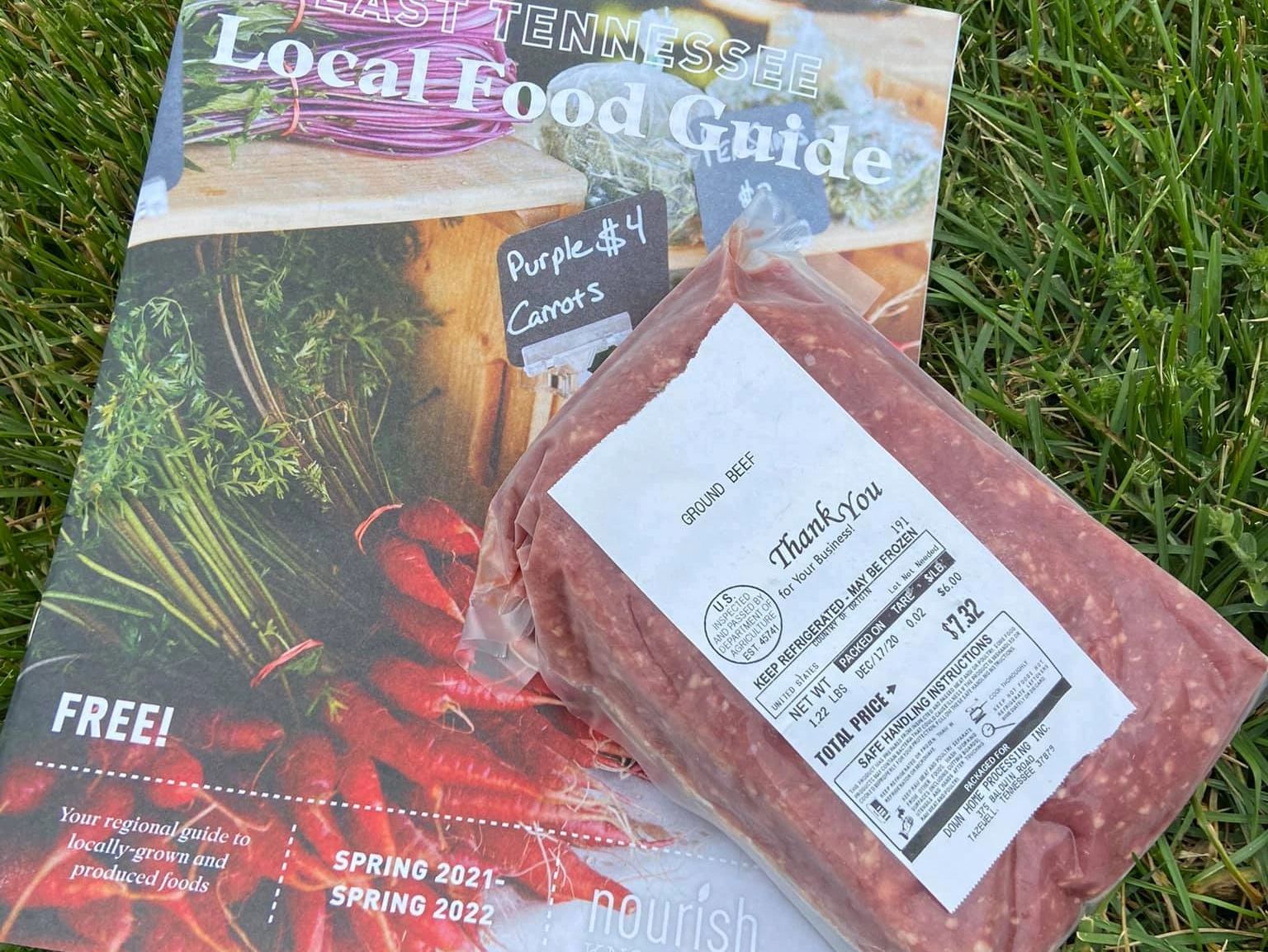 Local food guide nourish Knoxville thompson tender beef