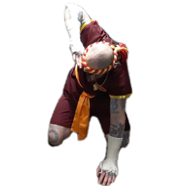 KRU NICK SENA MUAY THAI BORAN WAI KRU TEACHER RESPECT ไหว้ครู มวยไทยโบราณ