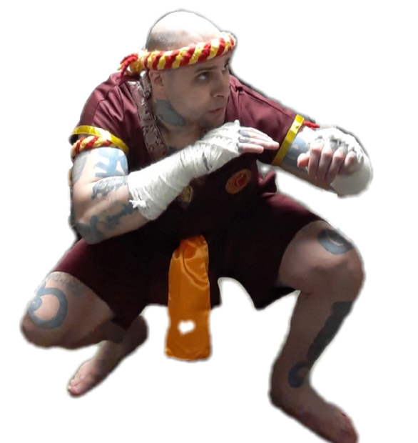 KRU NICK SENA MUAY THAI BORAN DEFENSE MAI RAP RAB ไม้รับ มวยไทยโบราณ