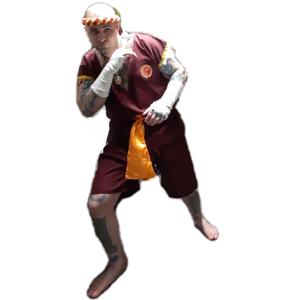 KRU NICK SENA MUAY THAI BORAN DEFENSE MAI RAP RAB ไม้รับ มวยไทยโบราณ