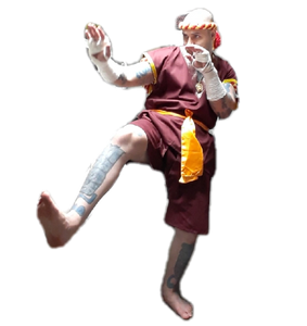 KRU NICK SENA MUAY THAI BORAN DEFENSE MAI RAP RAB ไม้รับ มวยไทยโบราณ