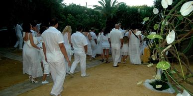 Boda estilo ebizenka