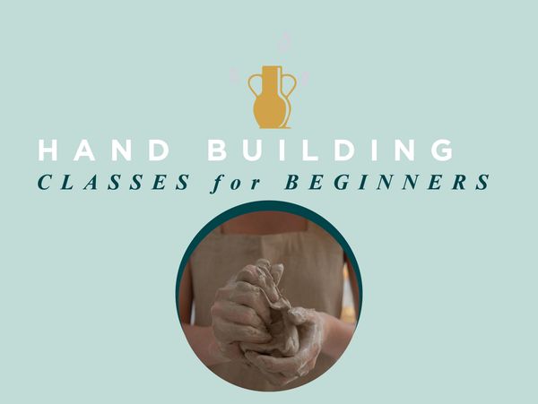 handbuilding pottery class clay sculpting art class 