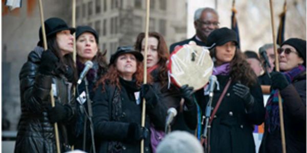 The Triangle Shirtwaist Centenial. TP Performers sing the original theme song from Labor of Love!