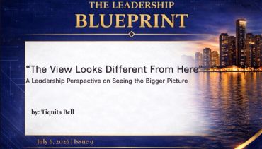 Leadership changes perspective. This issue examines how responsibility often reveals challenges and