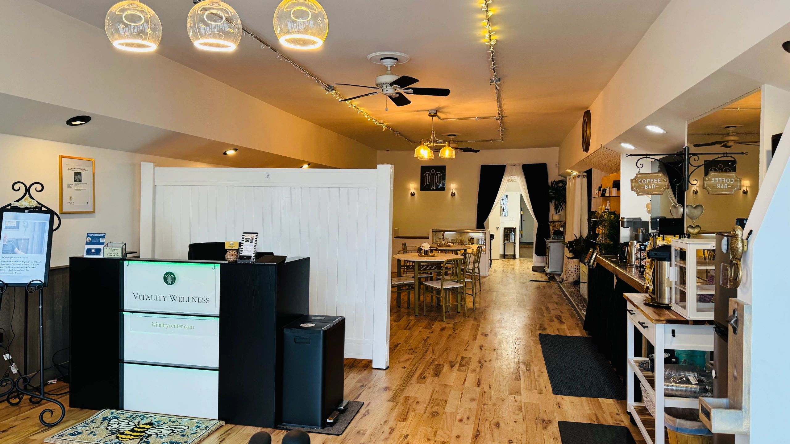 Vitality Wellness Center Reception