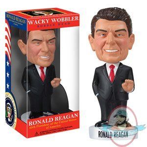 Bobble head figurine of Ronald Reagan