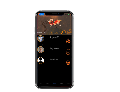 Stay connected with friends on the Are They Hooping (ATH) app and message them to see who's playing!