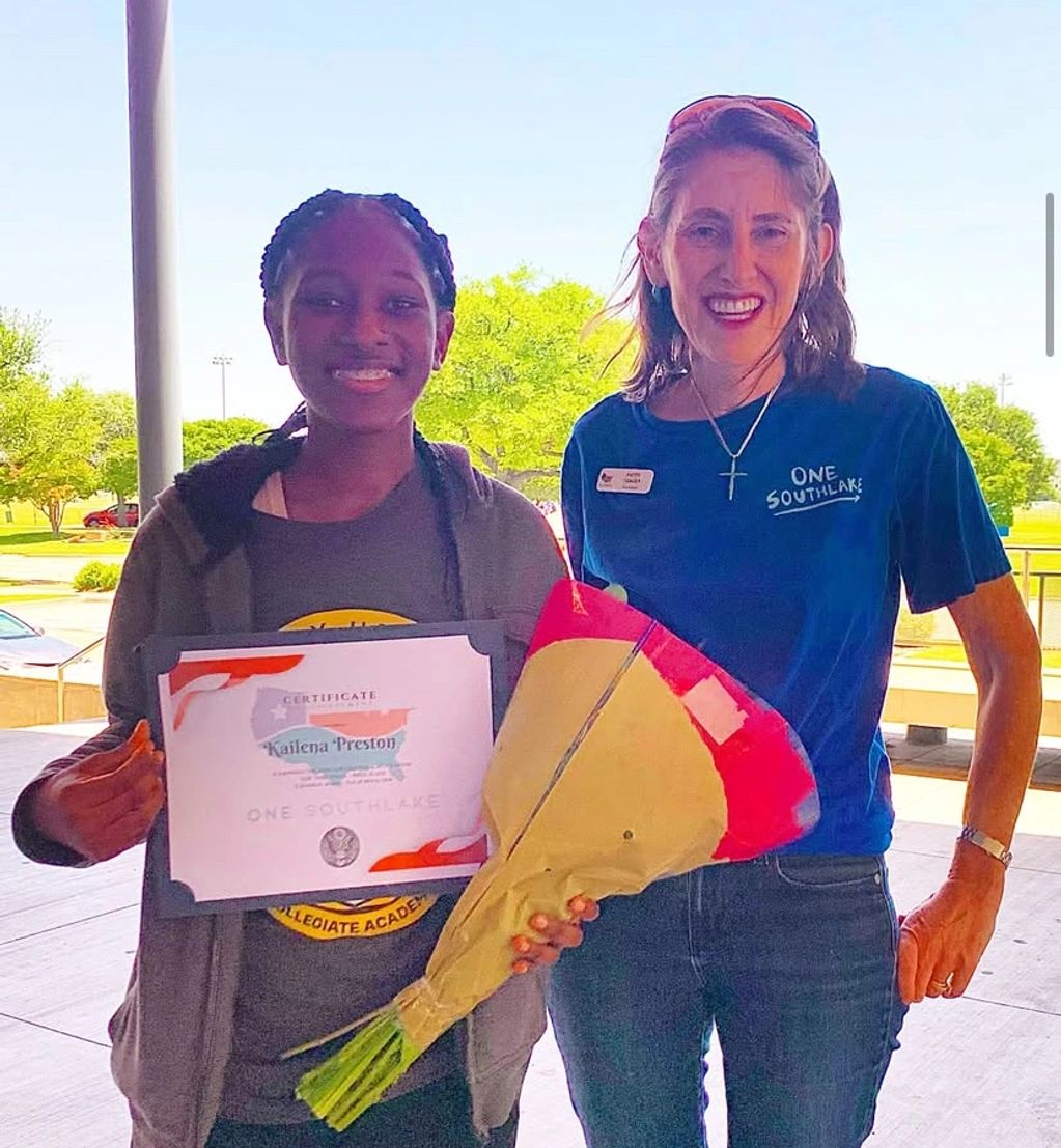 Kailena Preston, a junior at The Colony High School.