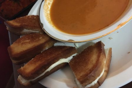 Grilled Cheese and Tomato Soup
