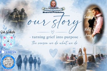 Steven Smithhart Memorial Foundation poster about turning grief into purpose.