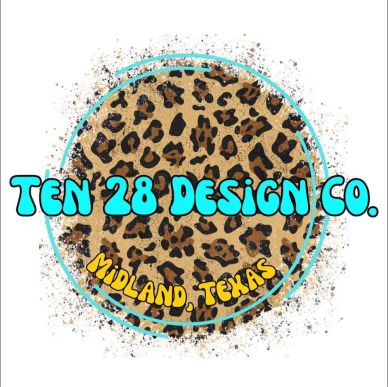 Logo for Ten 28 Design Co. in Midland, Texas.