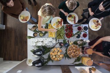 catered breakfast brunch