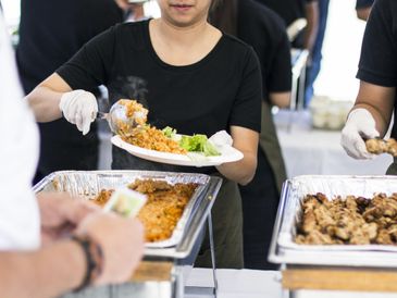buffet service caterer