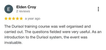 Durisol Training in Grimsby