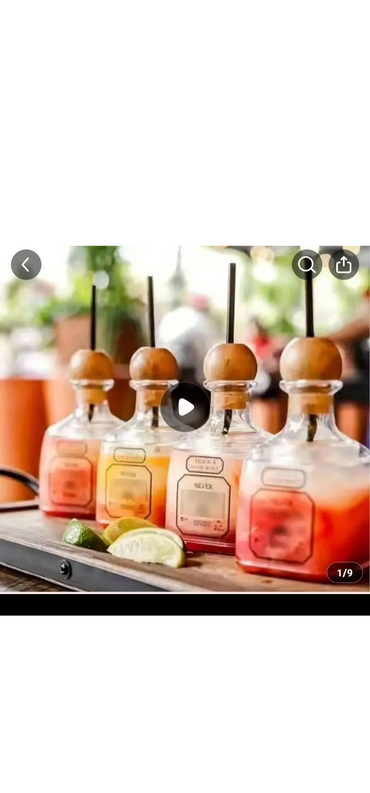 PATRON MIXERS - PATRON DOLE PINAPPLE JUICE ON THE ROCKS WITH A SMALL AMOUNT OF GRENADINE!!! WOW SIT