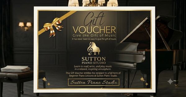 Gift Voucher. Give the Gift of Music!