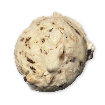 Scoop of Chocolate Chip Oatmeal Cookie Oat Ice Cream
