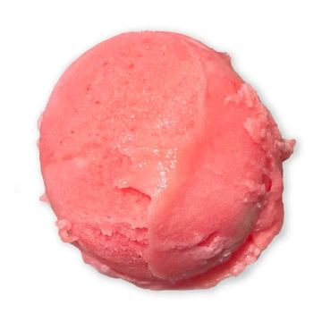 Scoop of Electric Watermelon Italian Ice
