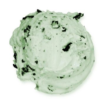 Scoop of Mint Chip Ice Cream